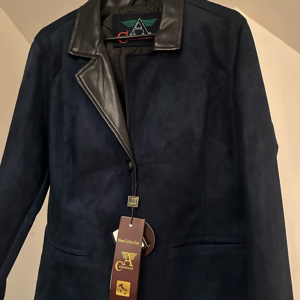 A collezioni leather jacket